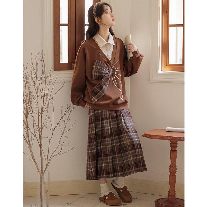 女装秋冬季十三行学院风