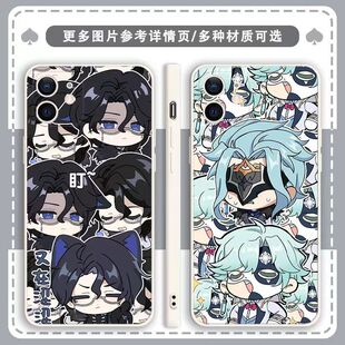 原神博士富人CP动漫iphone手机壳苹果17promax游戏16好看14二次元13红米VIVOy36小米15荣耀OPPO华为P70超火壳