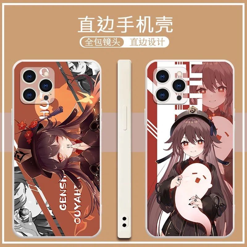 游戏周边米哈游原神胡桃iphone手机壳苹果17promax可爱16卡通游戏14二次元13小米1加15超火独特好看情侣软壳