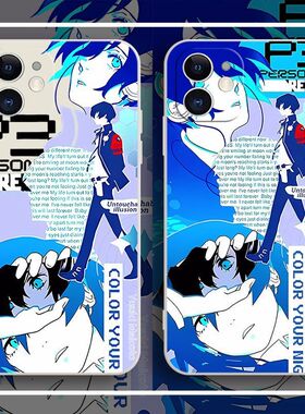 女神异闻录3结城理动漫iphone手机壳苹果17promax小米15红米k80至尊华为m70iQOO13一加ace5超火独特硅胶壳