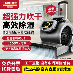 德国卡赫除湿吹地机地面吹干机商用地毯厕所地板强力吹干风机AB28