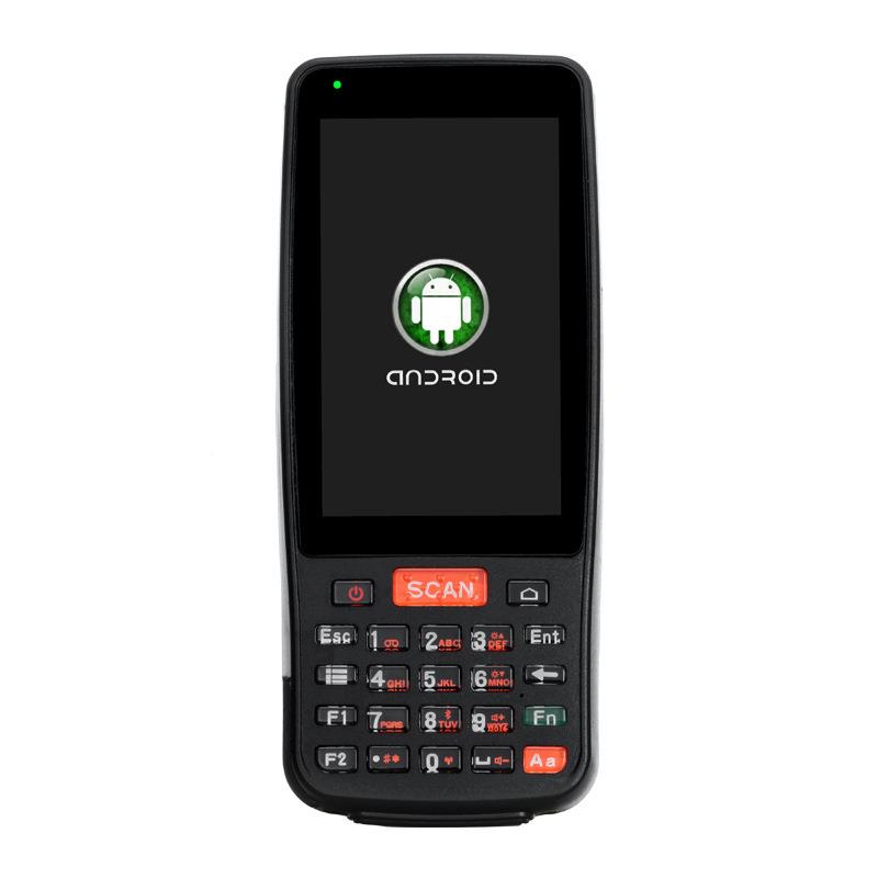 1理25K手终端ID401读卡1324.2K低频会员IC卡管持P外DA二维红扫描