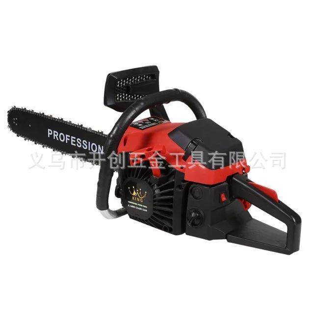 厂家直销 52CC/58CC油锯伐木锯大功率汽油锯汽油链锯毛竹锯砍树机