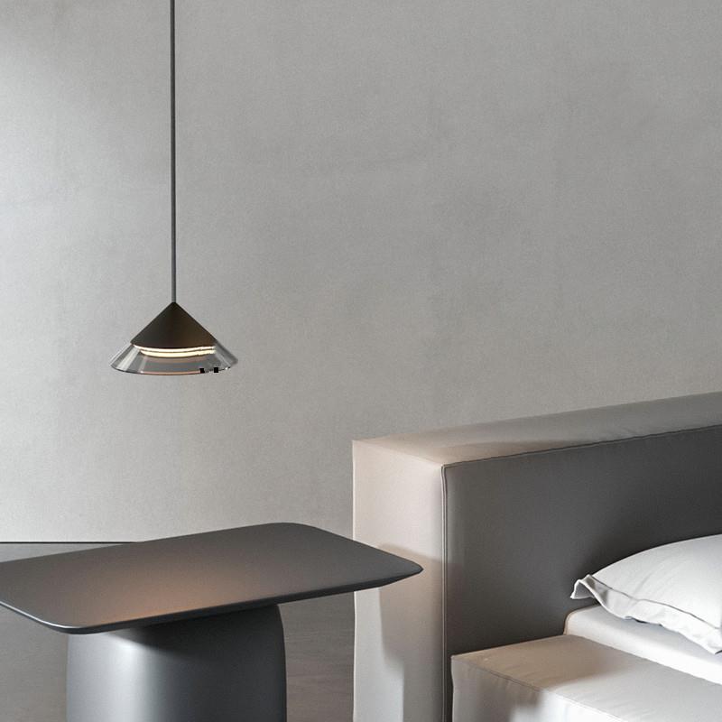 意式极简 卧室床头小吊灯现代简约创意设计师客厅餐厅吧台前台灯