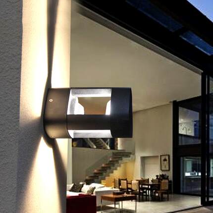 户外壁灯防水led10W门口灯简约防水庭院灯新中式创意过道外墙壁灯