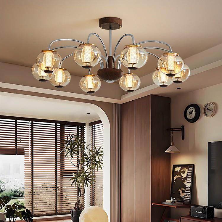 法式中古风客厅主灯美式复古轻奢餐厅书房灯胡桃木色卧室房间吊灯,模玩/动漫/周边/娃圈三坑/桌游,模型制作工具/辅料耗材,淘宝优惠券,粉丝福利购,淘宝优惠卷