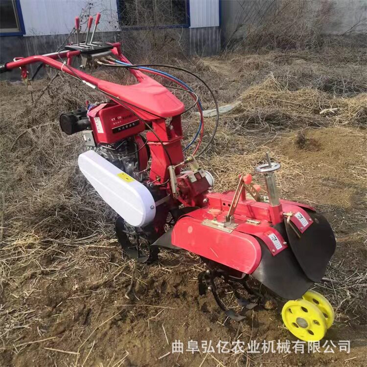 畅销农用开沟培土机 韭菜葱姜起垄机 13马力汽油自走式甘蔗覆土机