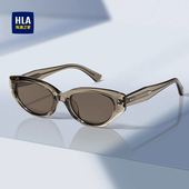 海澜之家猫眼墨镜女复古高级感显脸小开车专用防紫外线防晒太阳镜