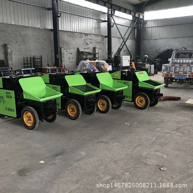 吉林二次构造柱细石输送泵 高层室内小型浇筑机 混凝土螺旋上料机