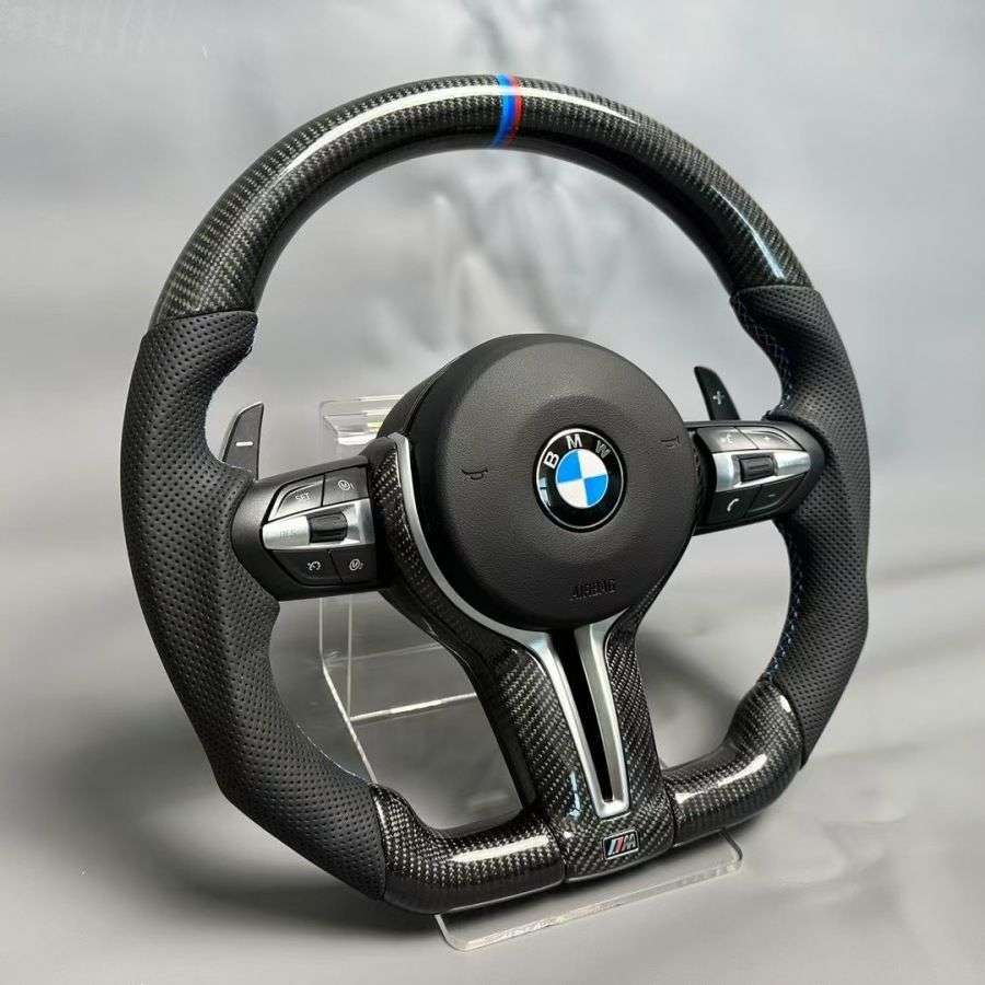 碳纤维方向盘F底盘升级改装1系2系3系5系7系 320 x1x2x3x5x6