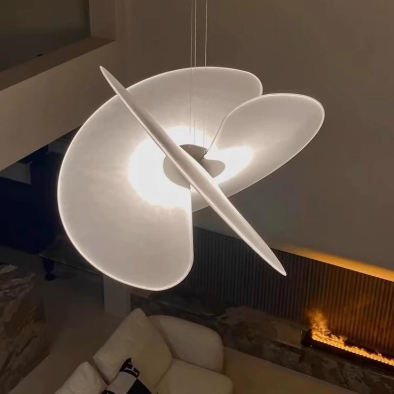 北欧民宿luceplan蚕丝灯艺术客厅卧室餐厅复式楼loft挑空楼梯吊灯