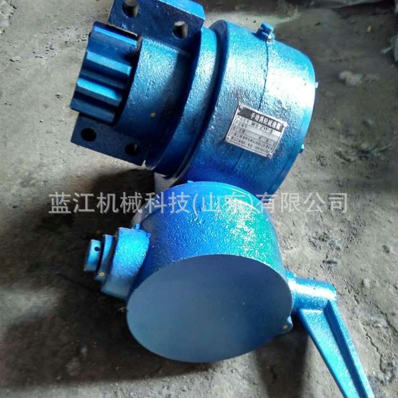 手动涡轮减速箱蒸压釜手摇减速机   ZYF-I型蒸压釜用手摇减速机