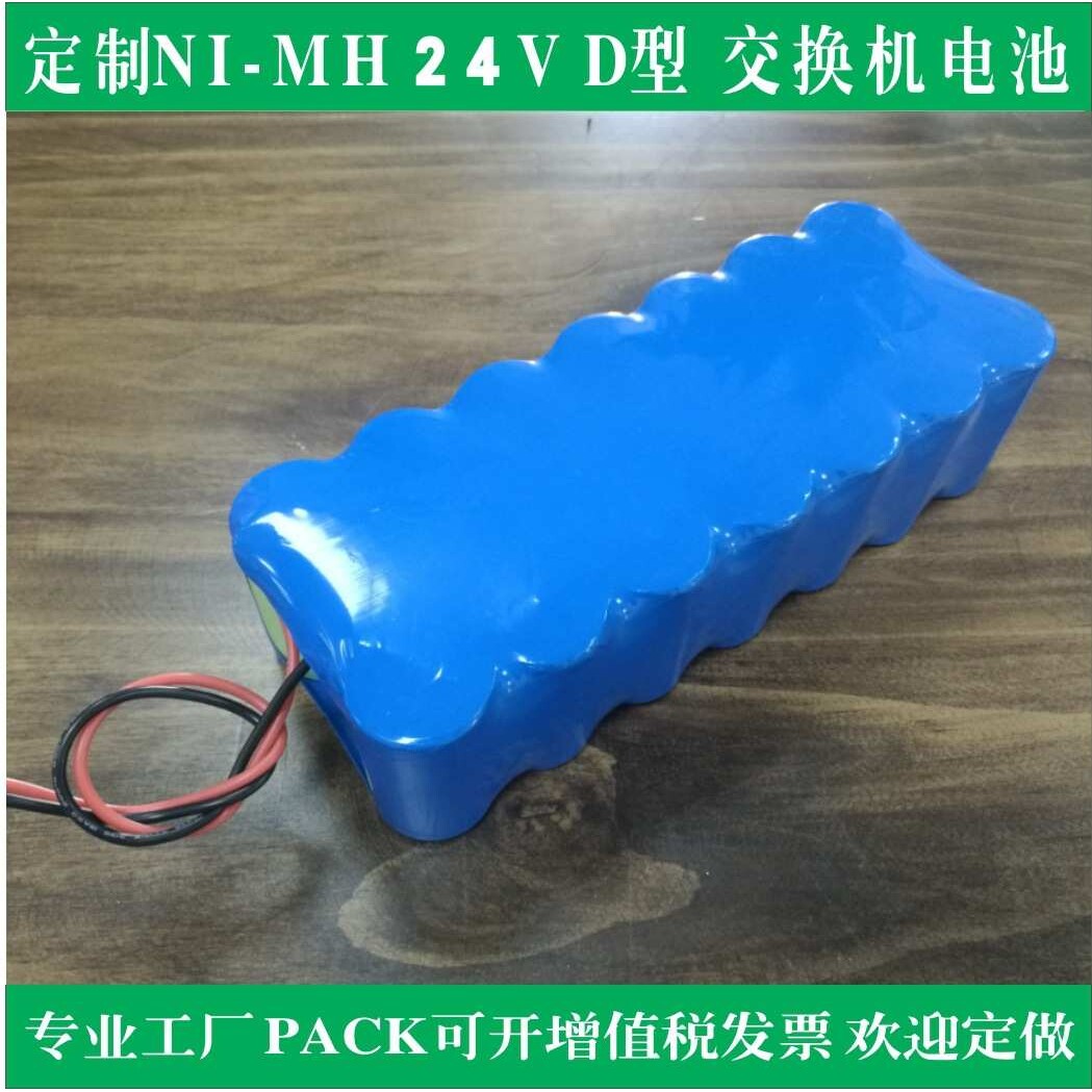 24V大容量后备电源 镍氢充电电池 NI-MH D F 9000mah 电池