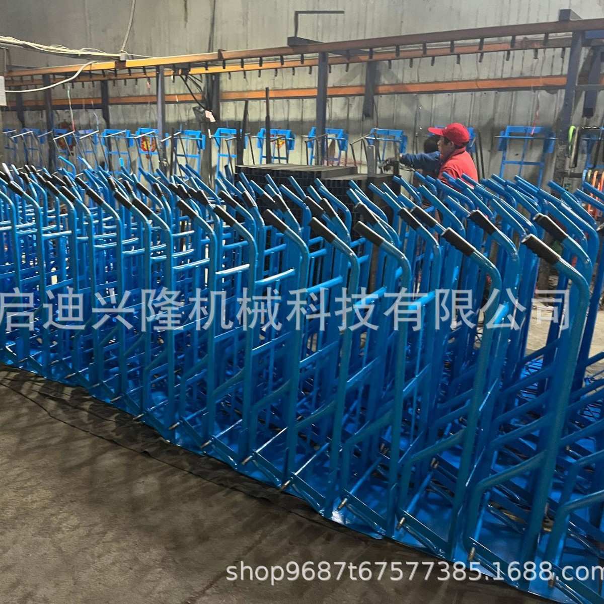 销售手推重型拉货车 仓库物流搬运式方管老虎车手推货仓车