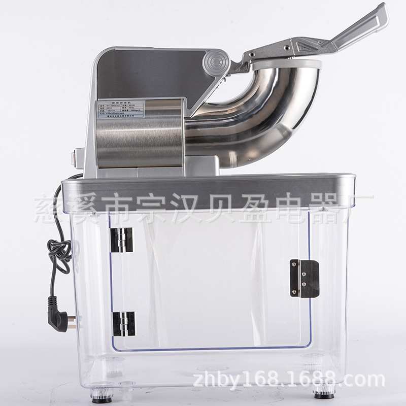 家用大中小型110v 220v 电动碎冰机刨冰机出售贝盈新款BY-300XTD