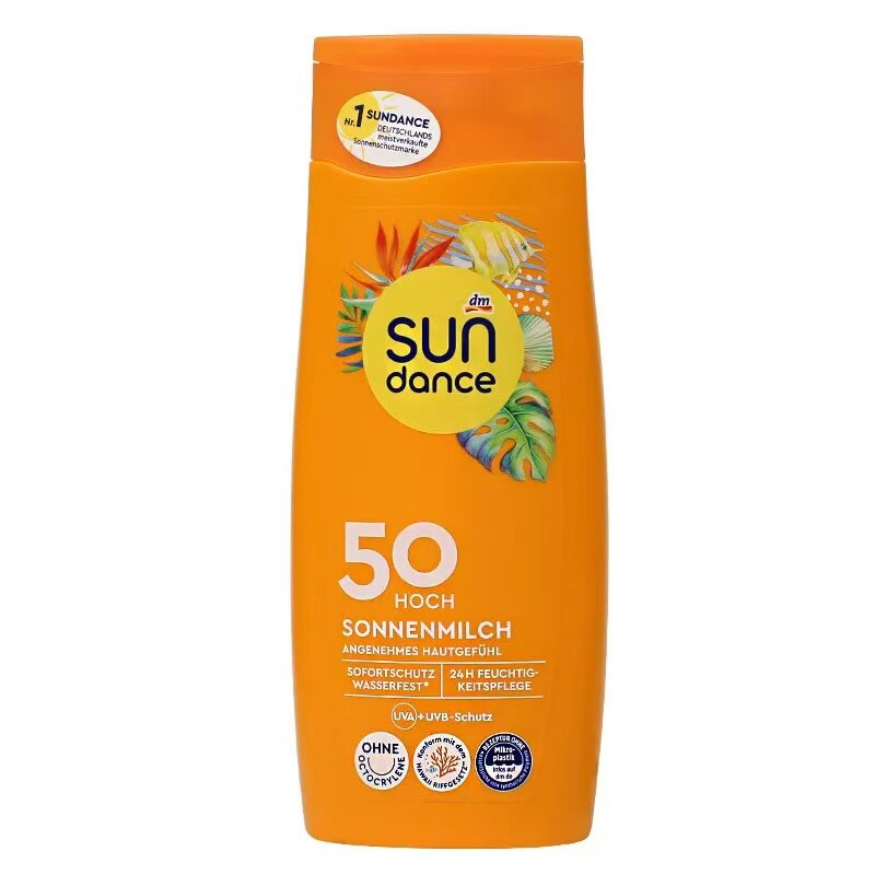 DM德国太阳舞sundance普通肌肤防晒霜防晒乳液50倍200ml