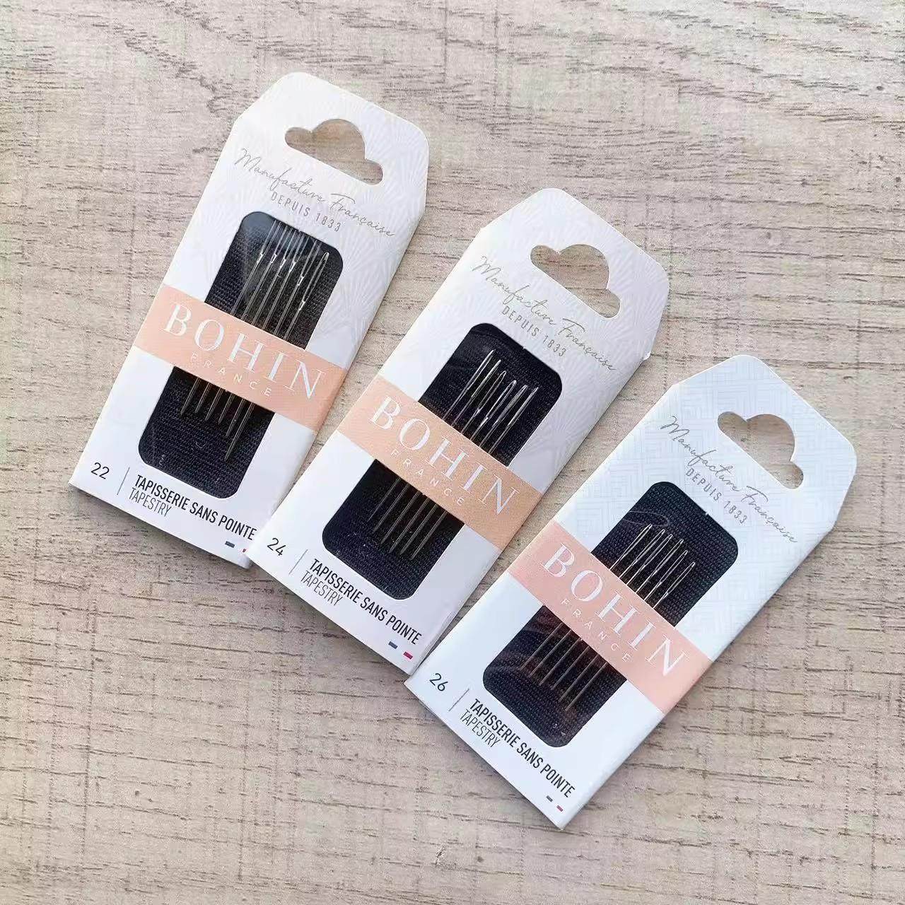 法国BOHIN十字绣针 法国BH针bohin皮革顶针