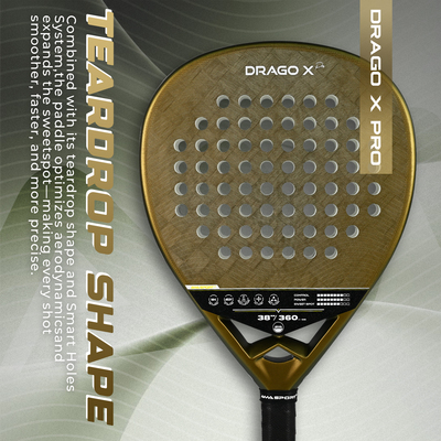 新款Padel饥饿板球拍18K碳纤维