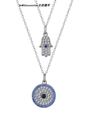 EvilEye恶魔之眼手掌项链