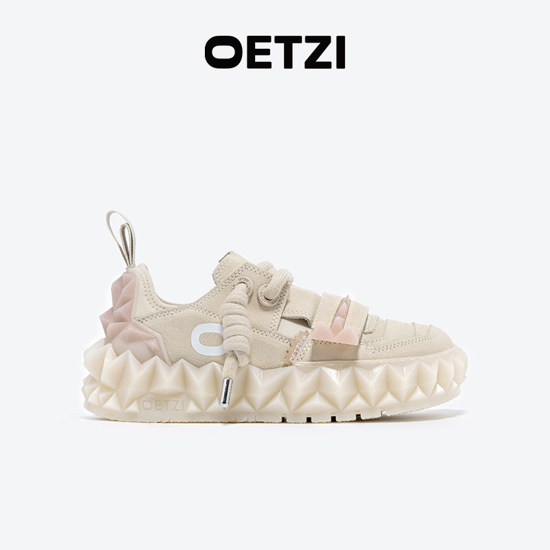 OETZI冰人奥兹丑萌鞋女 小众潮鞋冰山果冻蔓延面包鞋男专柜同款