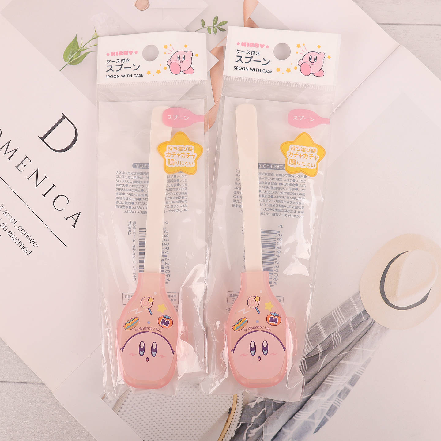 日本本土星之卡比动漫周边便携勺