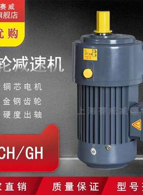 CH/CV齿轮减速机CH22-100-200W卧立式三相380V/220V异步交流电机
