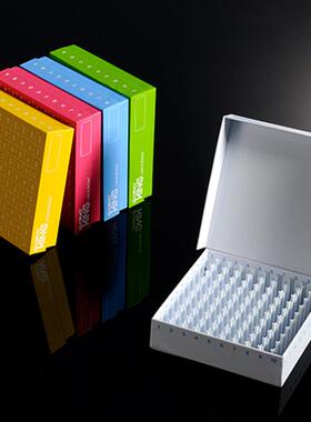 89-9211巴罗克2ml内旋红色冻存管配2in蓝色冻存盒带条码