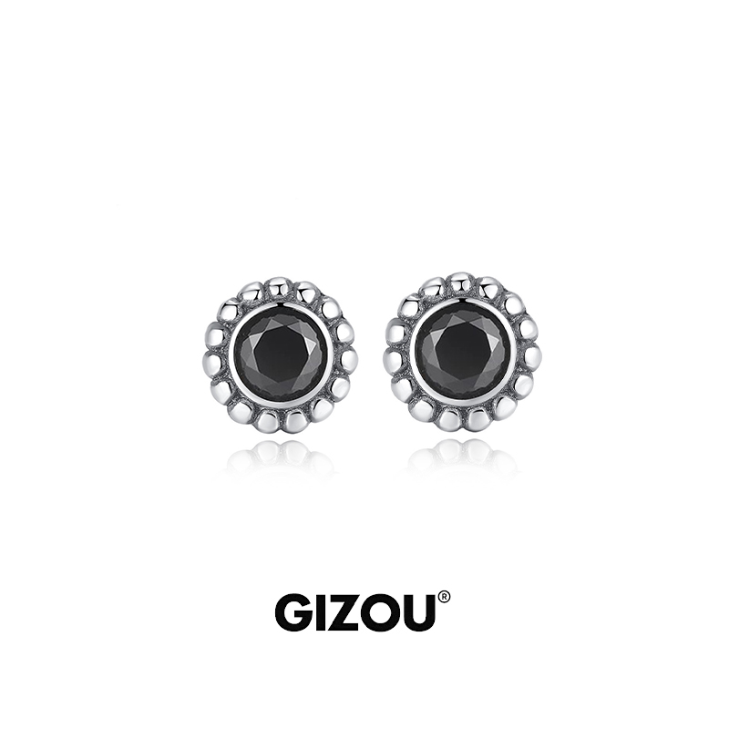 柯淳同款s999足银莫桑钻耳钉