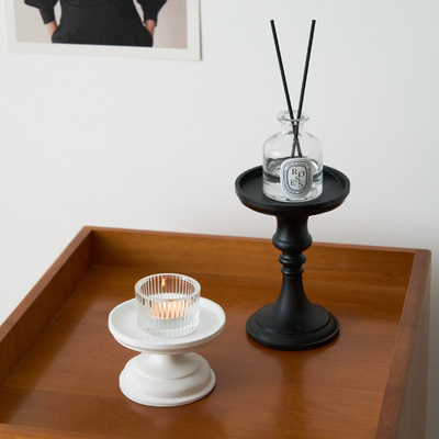 复古烛台拍照道具摆件