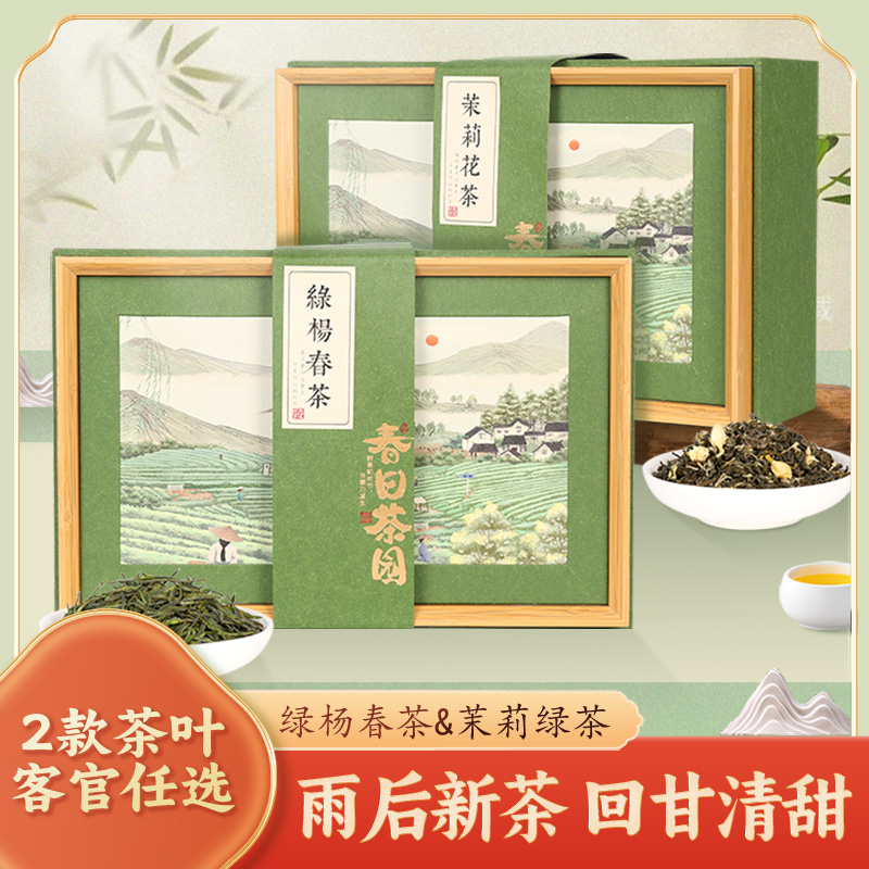三月东关茉莉花茶春日茶园礼盒装