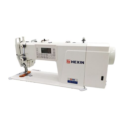 贺鑫工业缝纫机 全新电脑自动花样缝功步进电机2710制衣平缝机