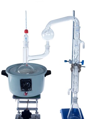 【垒固】氨氮蒸馏装置玻璃定氮蒸馏器电热套加热250Mml500ml1000m