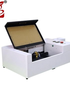 木刻画树叶亚木板力色板s人克物相片激OGF光雕刻双机 叶雕机