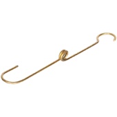 黄铜挂钩现代中式 饰品 多功能挂干花衣物风铃K艺术吊饰悬挂空间装