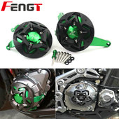 保护块 川崎Z1000 引擎盖防摔块 Z900改装 防摔胶发动机保护 jXS