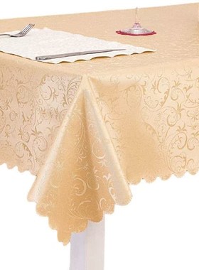 Tablecloth waterproof oil-prooBf wash-free tea table cloth r