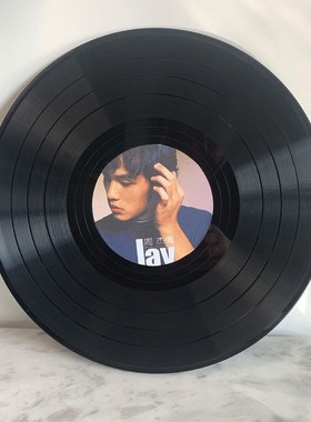 唱片摆件黑胶客厅电视柜装饰品摆件时P钟茶几轻奢小众礼物