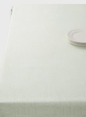 绿色清新RH-ZB-08餐布桌布布高端防水艺长方形茶几台轻奢高级感20