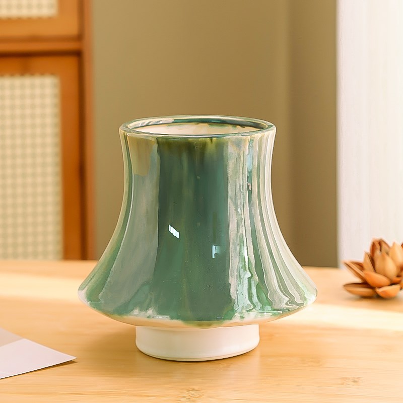 欧式复古陶瓷花盆家用客厅t发财树高级兰花创意客厅蝴蝶兰专用套