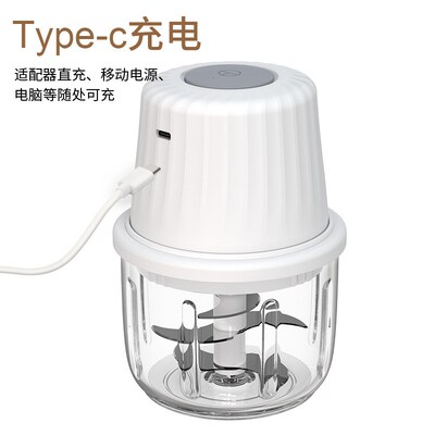 玻璃料理机打蒜器婴儿辅食机宝宝食物搅拌打蒜S米糊打泥磨泥打泡