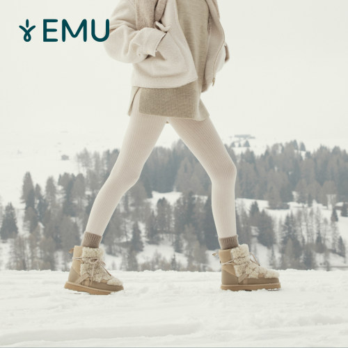 EMUAustralia冬季雪地靴澳洲羊皮