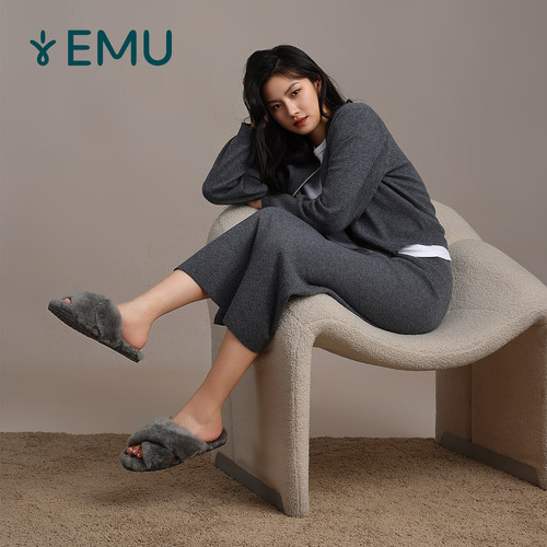 EMUAustralia毛拖鞋女款居家鞋