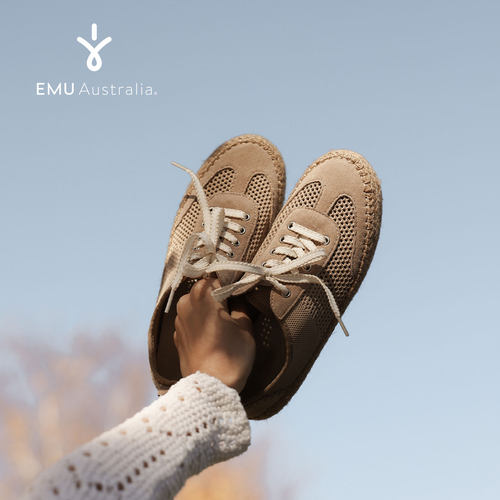 EMU Australia春夏女士新款休闲鞋舒适轻便运动鞋百搭透气网面