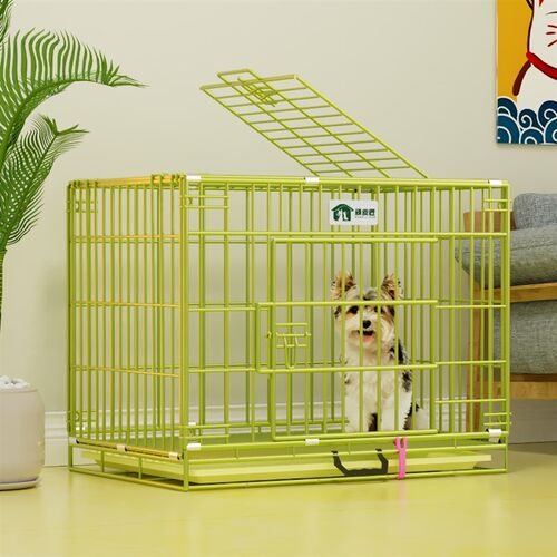 狗笼子小b中大型犬加粗特粗自动可折叠狗厕所柴犬柯基室内展示家