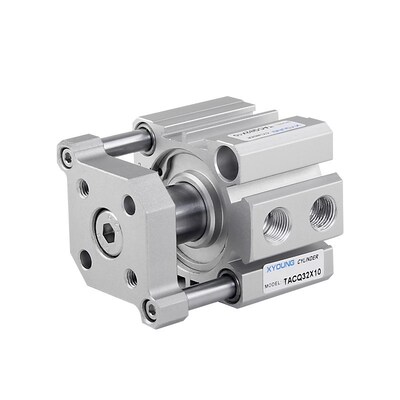 TACQ20X30带导杆薄型气缸TACQ20X25三轴带L导杆超薄气缸TACQ20X50