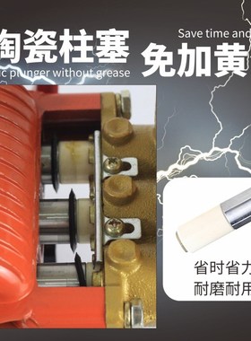 TH-26A条纹加厚农用三u缸柱塞泵 机动喷雾机 陶瓷柱塞厂家直销