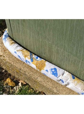 SPC吸油拖栏索围油栏吸油棉条tOIL430/412/124水面油污防扩散围栏