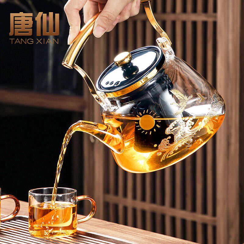 老白茶专用煮茶器高端普r洱茶专用煮茶壶高颜值煮陈皮茶壶烧茶烹
