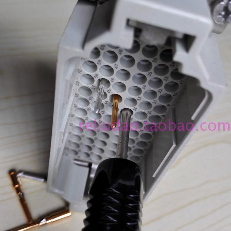 HD连接器cREMOV-HD圆形HDD退针器10A冷压针TE/SIBAS通用款TL00现