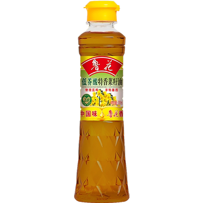 鲁花低芥酸特香菜籽油380ml